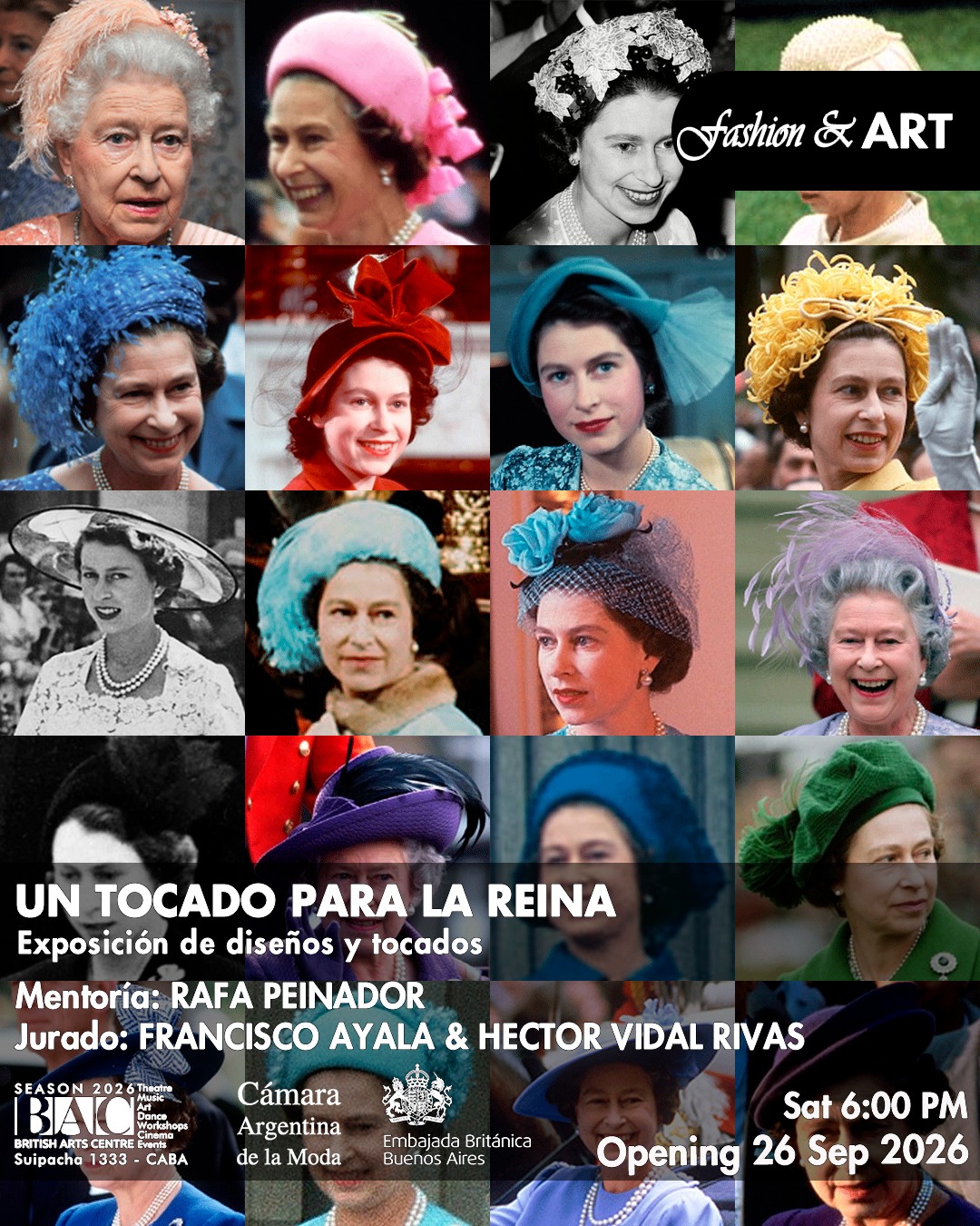UN TOCADO PARA LA REINA